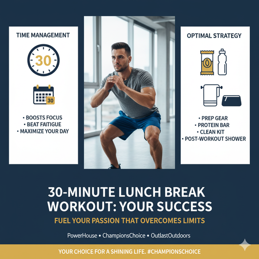 Yes, Office Workers Can Do It! The Winning Strategy for a '30-Minute Lunch Break Workout Routine'