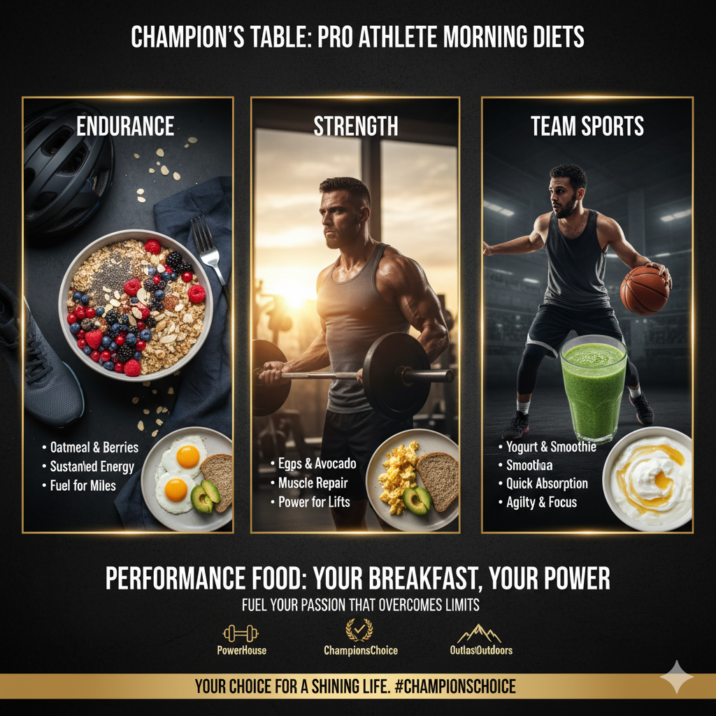 'The Champion's Table' : A Peek into Professional Athletes' Breakfast Diet